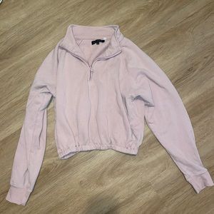 PacSun LA Hearts cropped zip-up